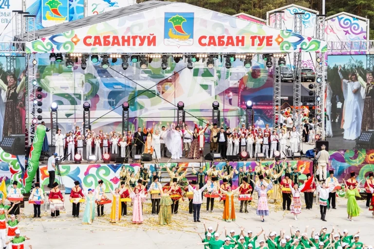 Театрализованное представление "Сабантуй"
