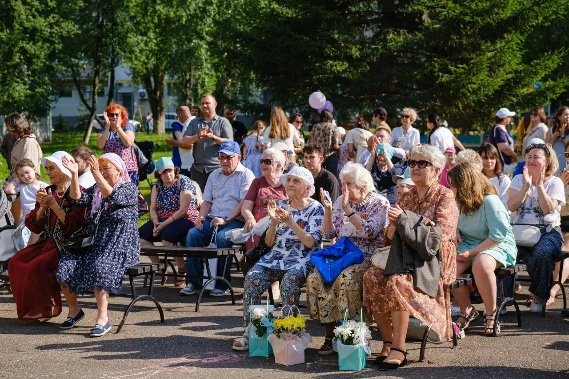Яңа Савин районында ишегалды бәйрәме