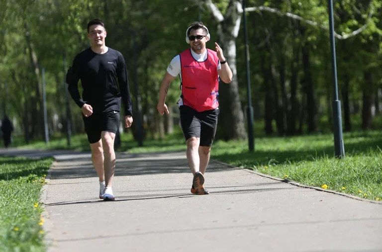 Пробежка в парке
