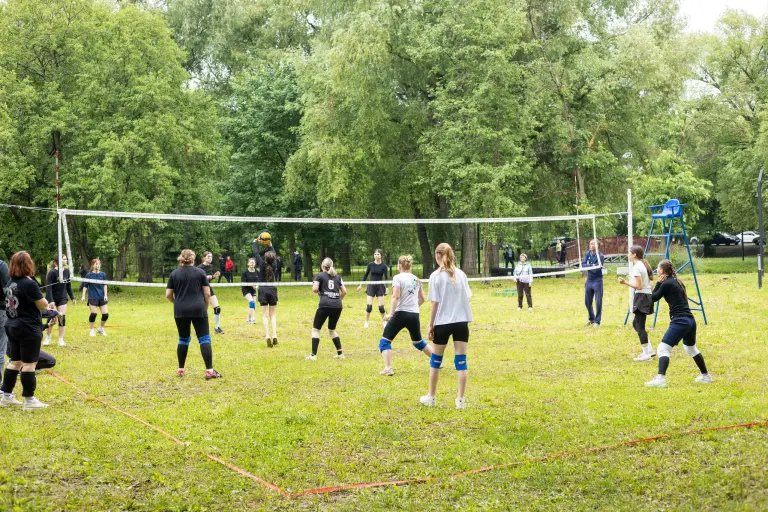 Волейбол под открытым небом