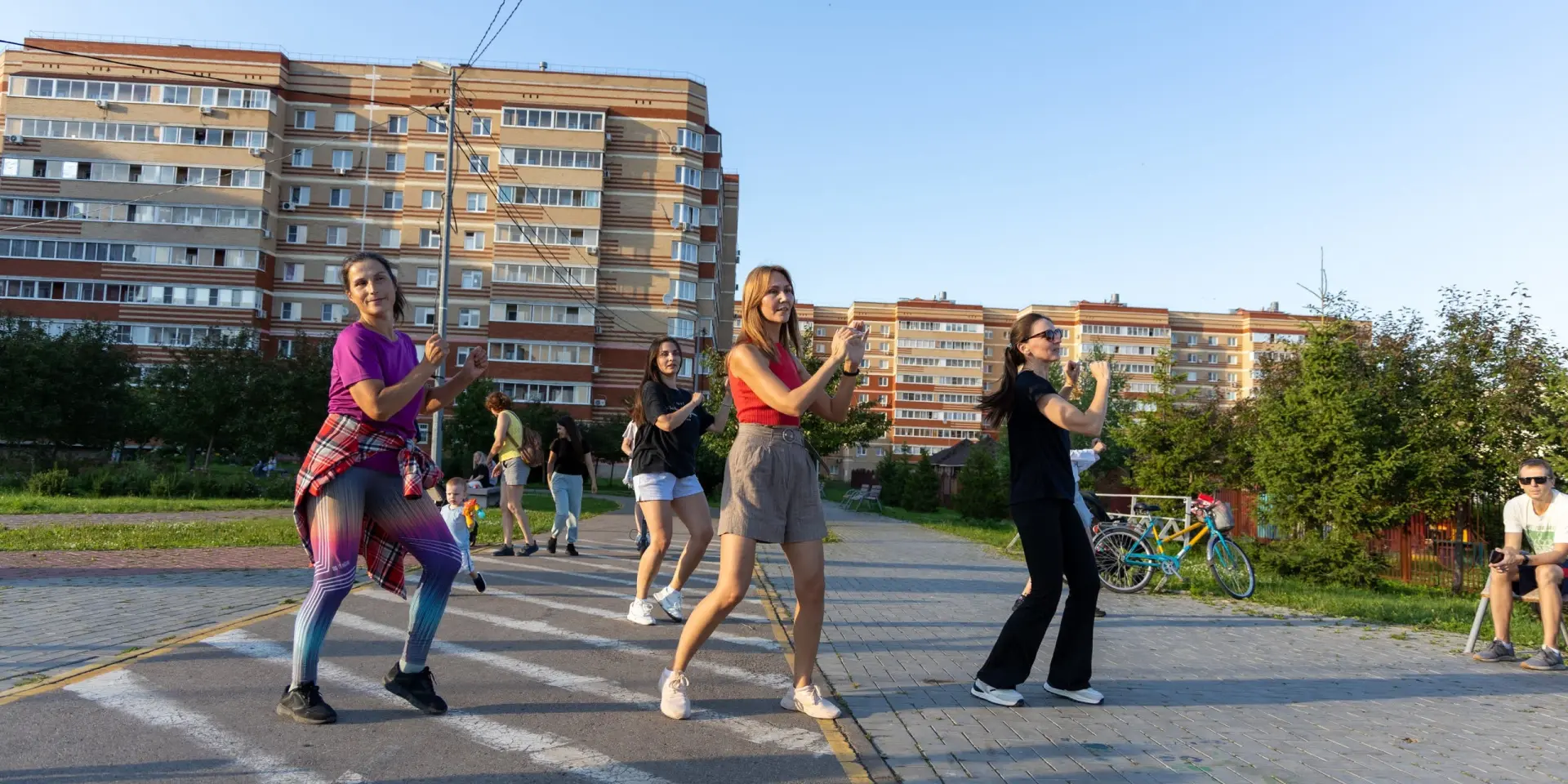 Культурная среда города. Мастер класс по зумбе