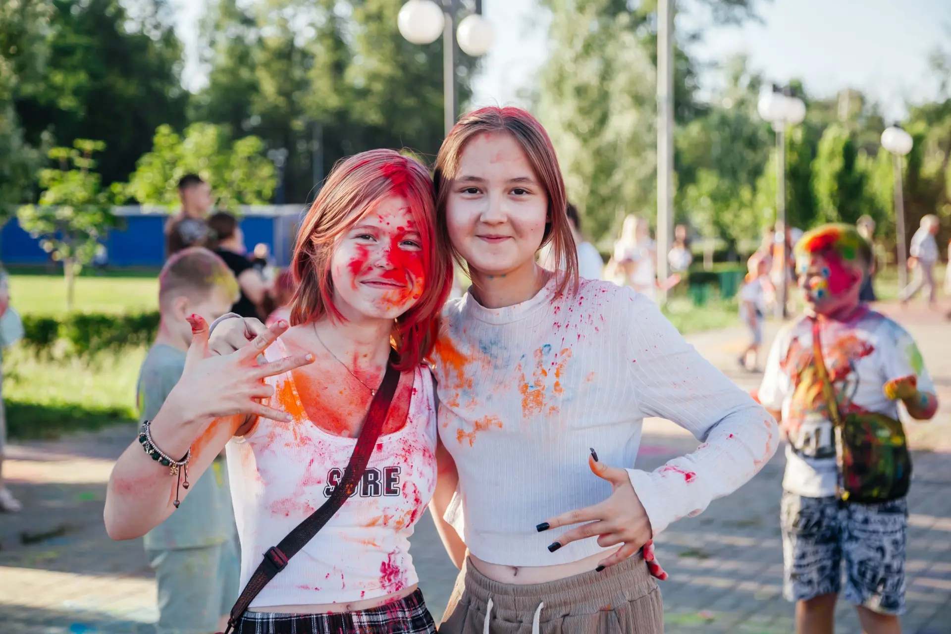 Яркое лето