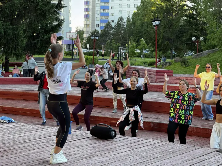 Фитнес в парках!