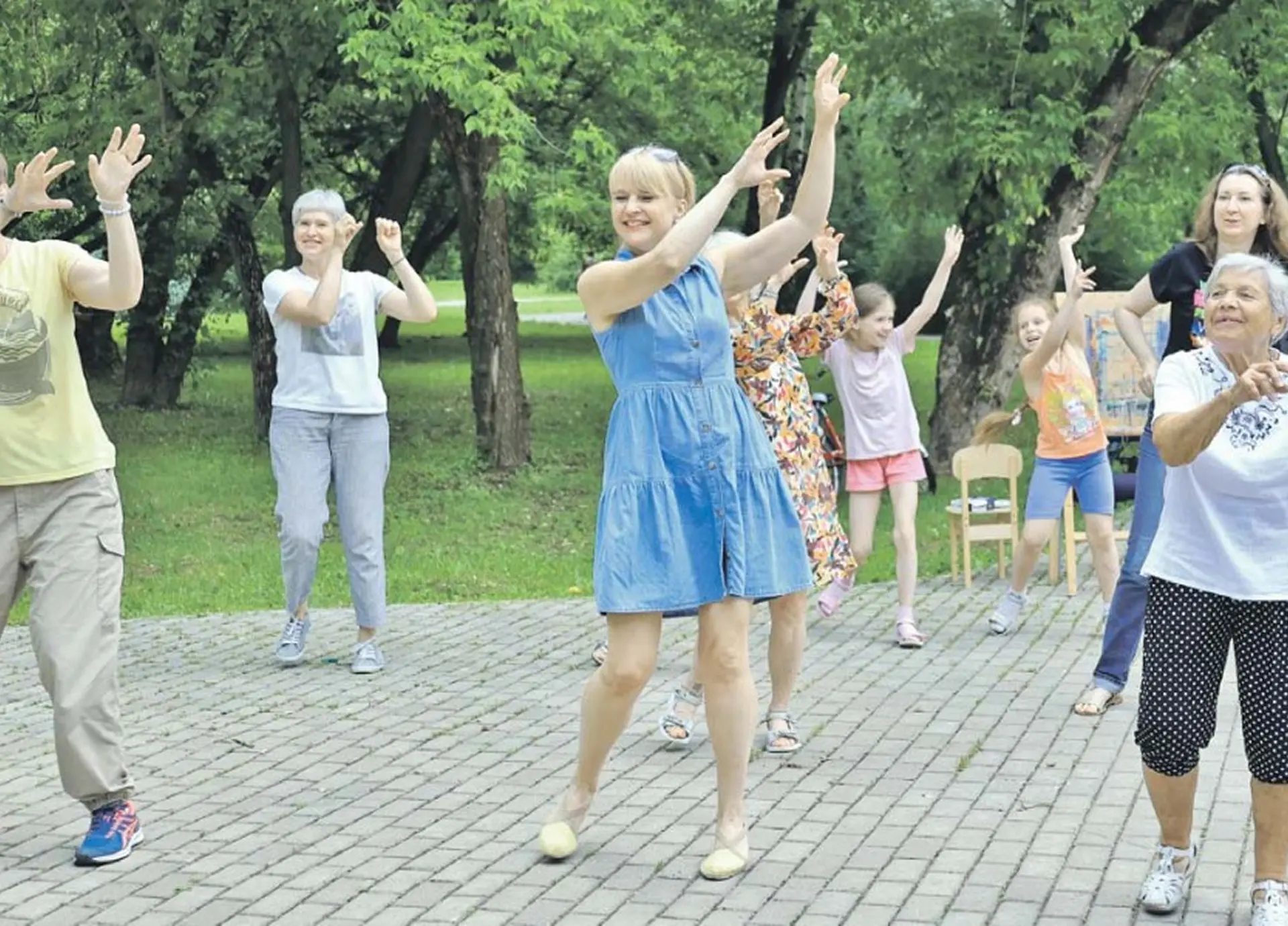 Зарядка для всех!
