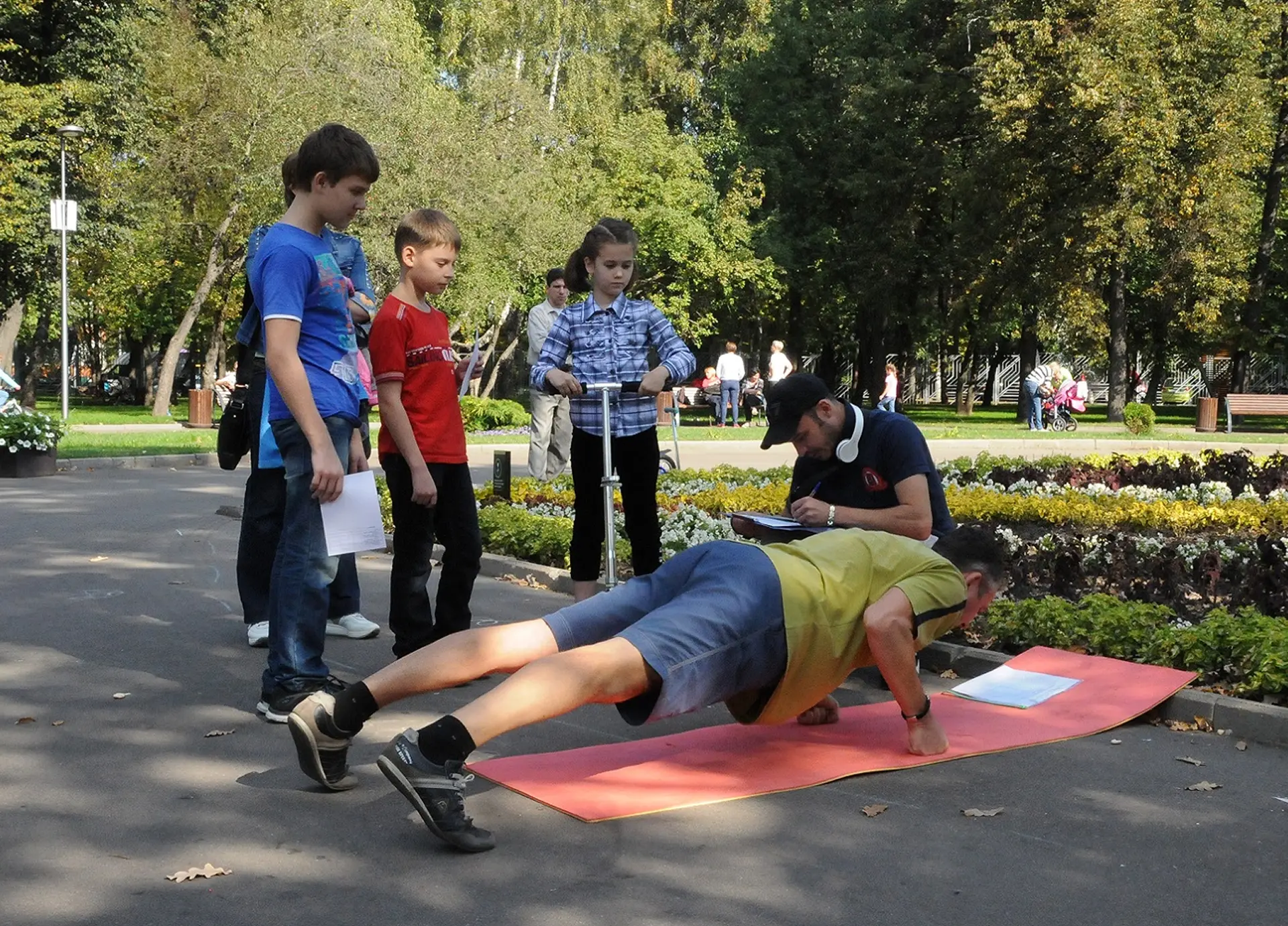 В парк за здоровьем