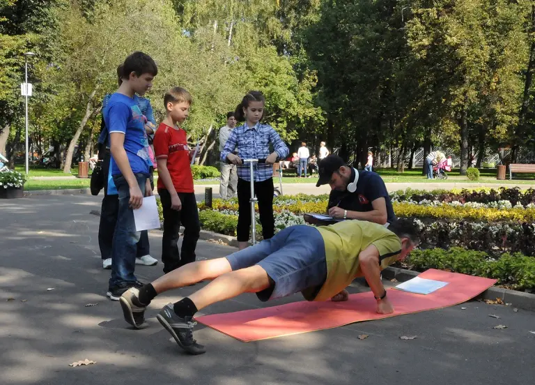 В парк за здоровьем
