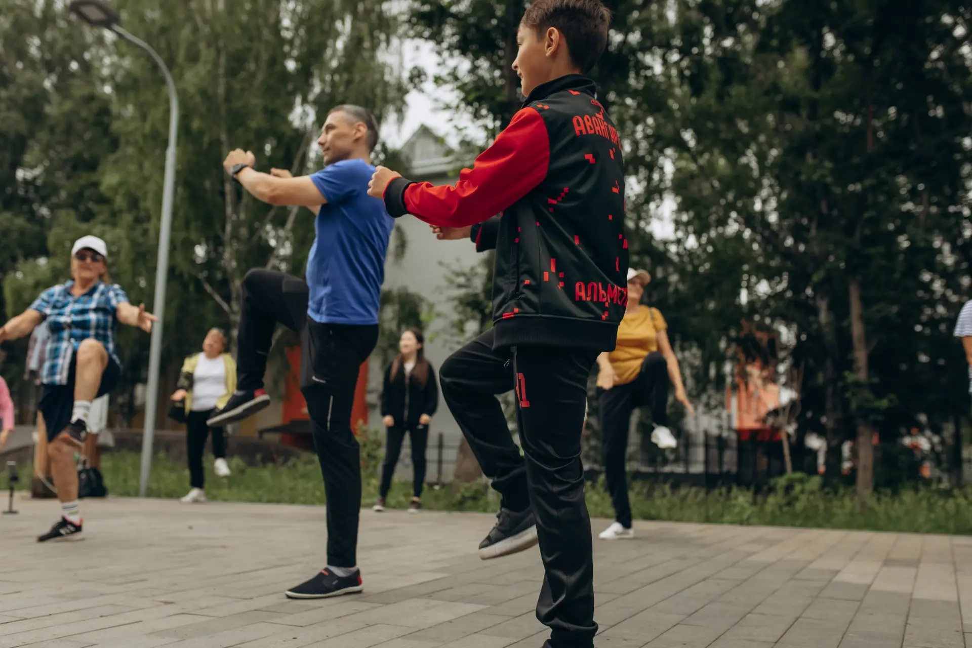 Спортивный парковый сезон. Бачата