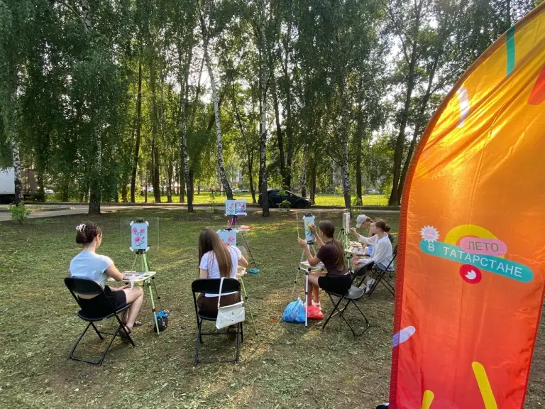 Пленэр «Рисуем краски лета»