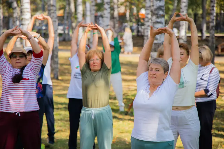 Спортивный парковый сезон. Здоровая спина