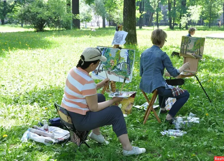 Сад Рыбака: плэнер