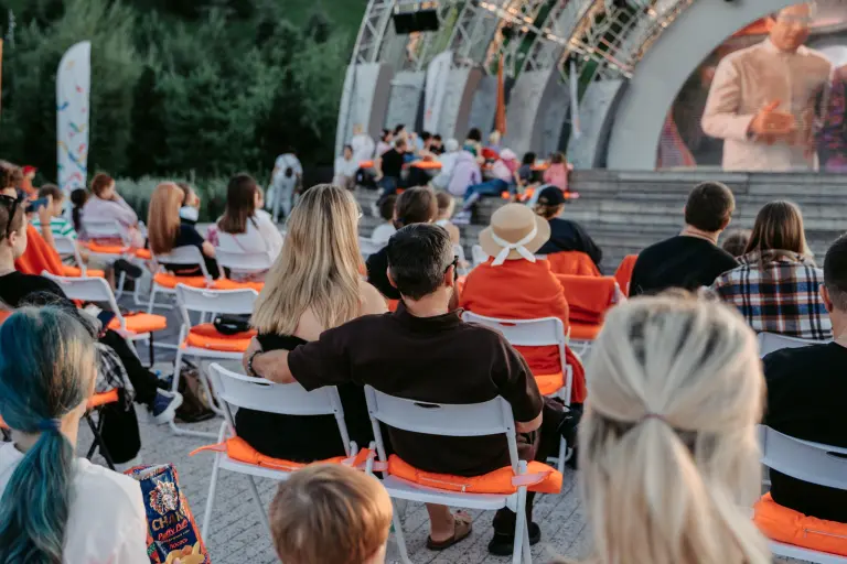 Кинопоказ в детском парке «Елмай»