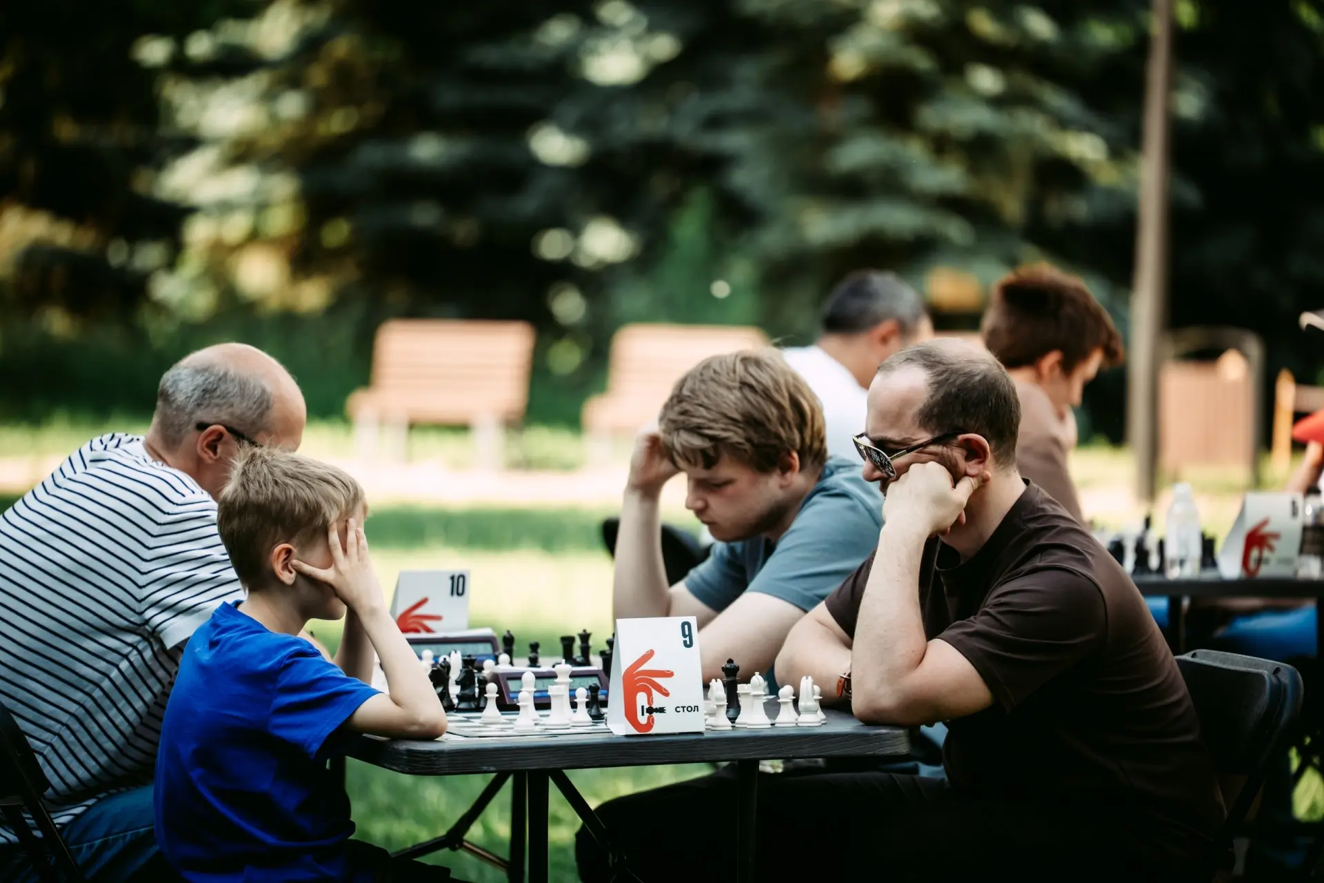 Шахматный турнир и лото