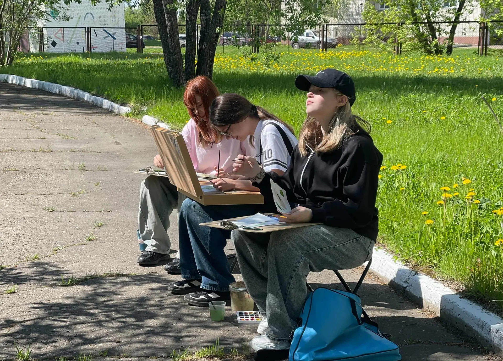 Рисуем цветочный натюрморт