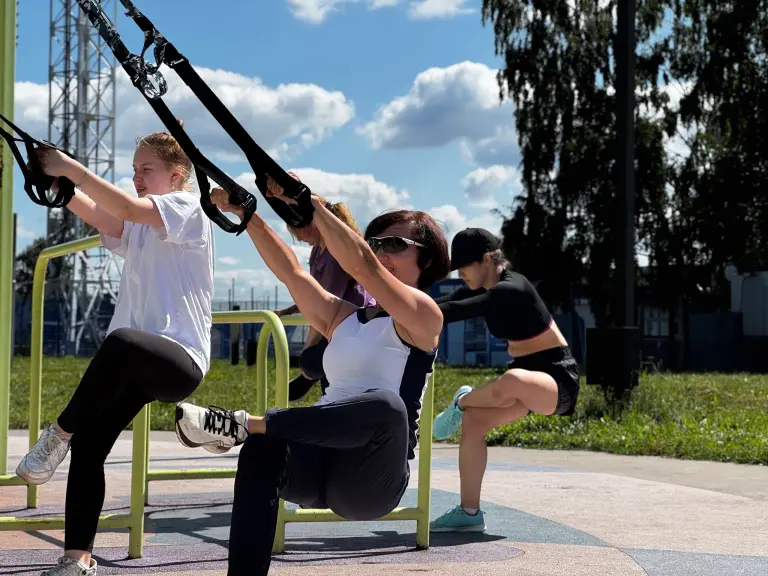 Функциональная тренировка на TRX петлях от Карповой Аделии