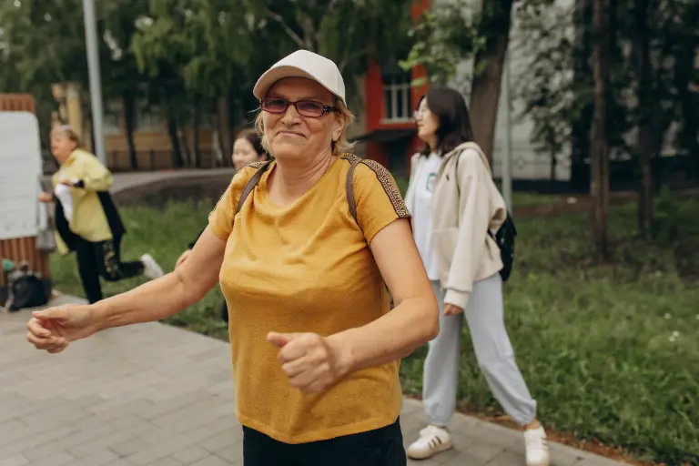Возраст спорту не помеха!
