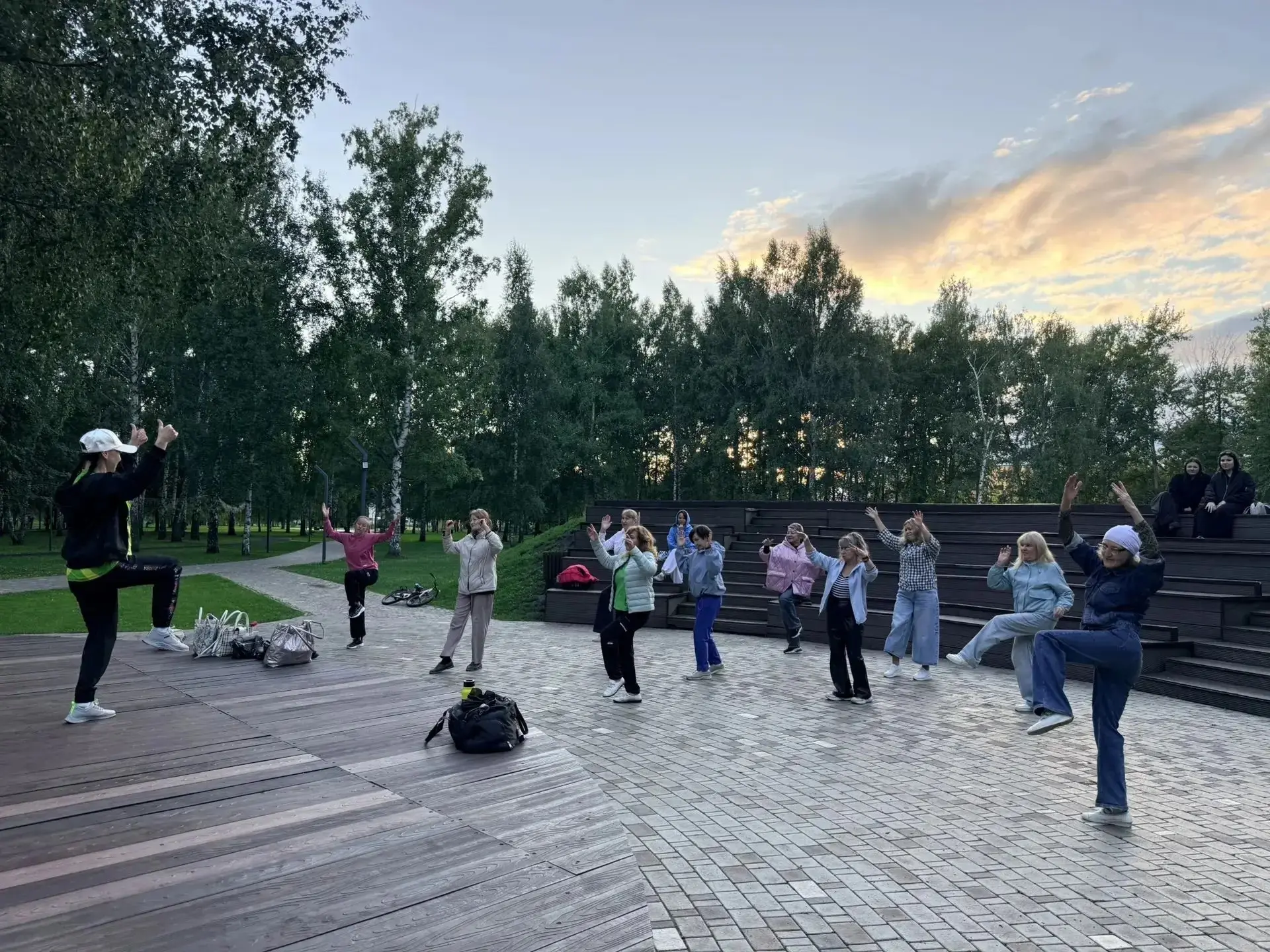 «Сәламәт  Түбән Кама» тренировкалары