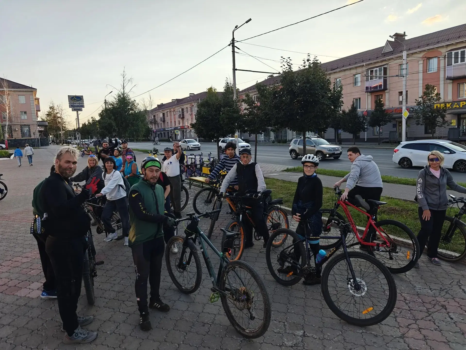 Велопробег на 15 км!