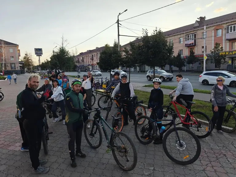 Велопробег на 15 км!